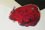 Praca malarska (abstrakcja) Ireny Zieniewiecz. Kliknięcie w miniaturkę obrazka spowoduje wyświetlenie powiększonego zdjęcia.
